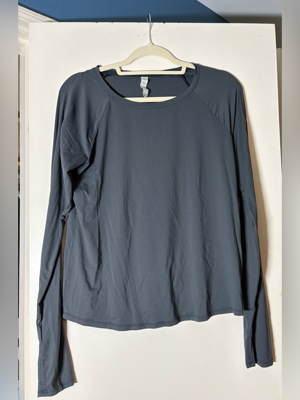 alo yoga Long Sleeve Top - Slate Gray